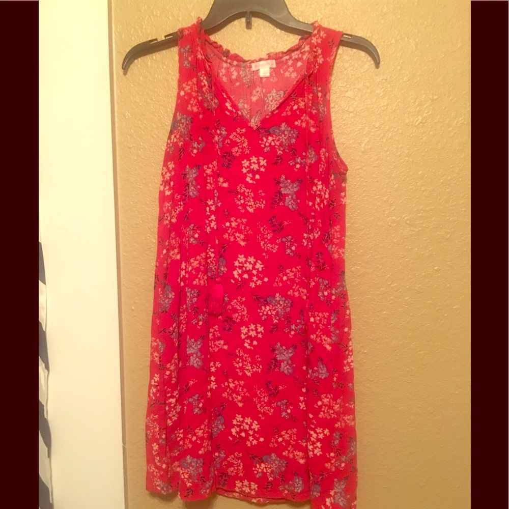 Xhiliration Floral Dress